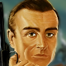 007 James Bond game badge