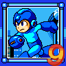 Mega Man 9 game badge