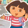 Dora the Explorer: Dora's World Adventure game badge