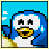 Ikasuze! Koi no Doki Doki Penguin Land MD game badge
