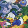 Deep Duck Trouble starring Donald Duck game badge