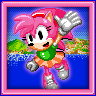 ~Hack~ Amy Rose in Sonic the Hedgehog 2 game badge