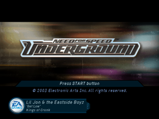 NEED FOR SPEED UNDERGROUND - Playstation 2 (PS2) iso download