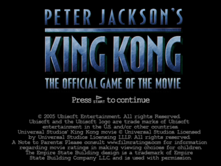 Cunzy1 1's Dinosaurs in Games Blog: Peter Jackson's King Kong: The