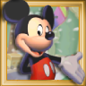 Magical Mirror Starring Mickey Mouse game badge