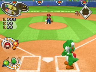 Mario Superstar 2024 Baseball for Nintendo GameCube