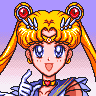 Bishoujo Senshi Sailor Moon SuperS: Zenin Sanka! Shuyaku Soudatsusen game badge