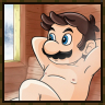 ~Hack~ Sauna Mario World 2 game badge