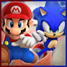 Mario & Sonic at the Olympic Games game badge