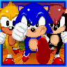 SegaSonic the Hedgehog game badge
