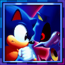 Sonic CD game badge