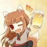 Ookami to Koushinryou: Umi o Wataru Kaze game badge