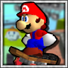 ~Hack~ Mario Goes Skateboarding 64 game badge
