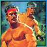 Ikari Warriors game badge