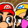 ~Hack~ Mario vs. Wario Ware game badge