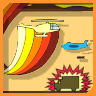 Chopper Command game badge