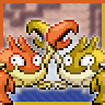 Pokémon FireRed Version | Pokémon LeafGreen Version [Subset - Carcinisation] game badge