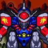 Keith Courage in Alpha Zones | Mashin Eiyuuden Wataru game badge