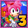 ~Hack~ Sonic 3 and Amy Rose game badge