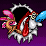 The Ren & Stimpy Show: Veediots! game badge
