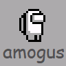 ~Homebrew~ Among Us game badge