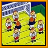 Magnetic Soccer game badge