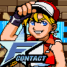 Fatal Fury F-Contact game badge