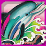 Dolphin game badge
