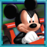 Mickey's Speedway USA game badge